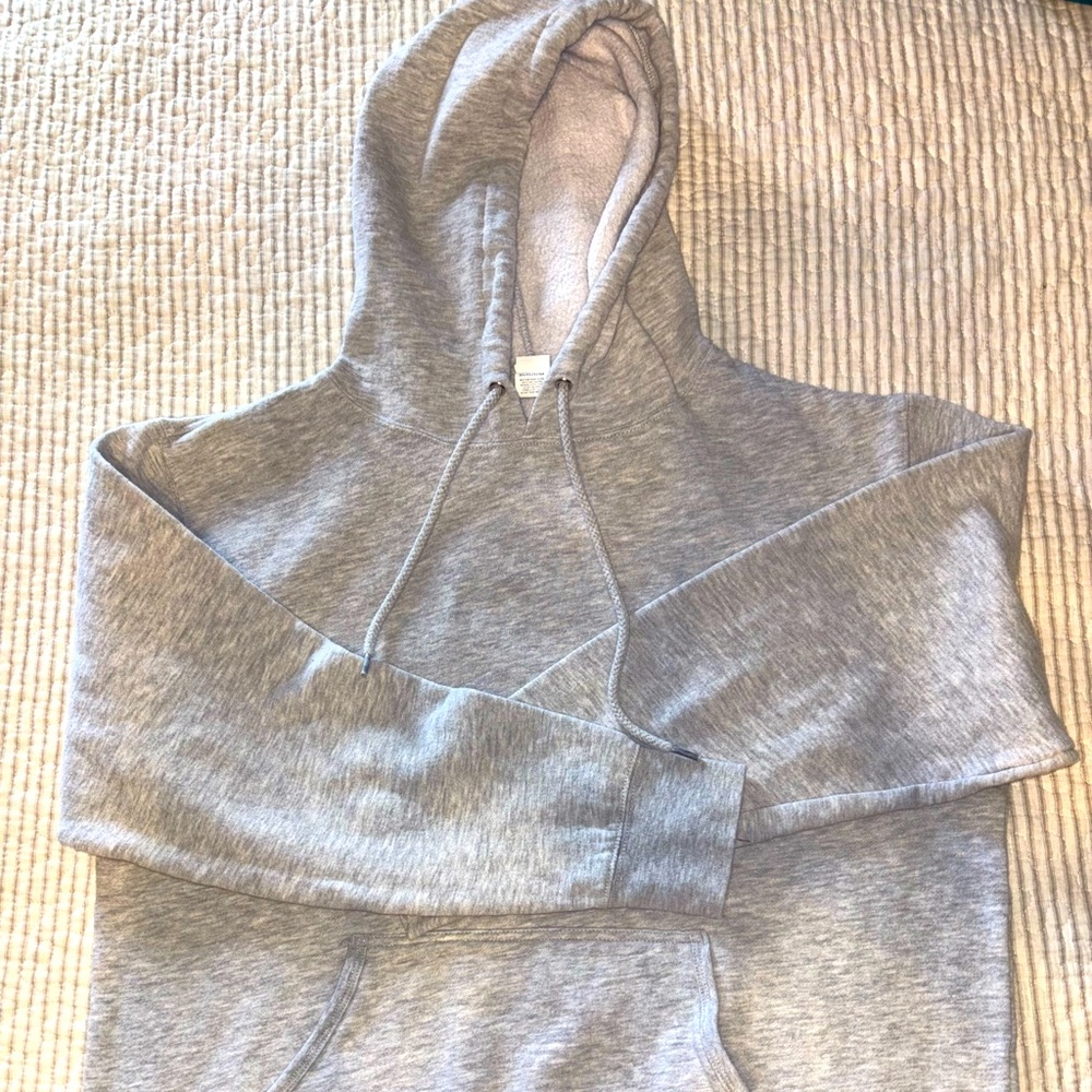 XL gray hoodie sweatshirt
